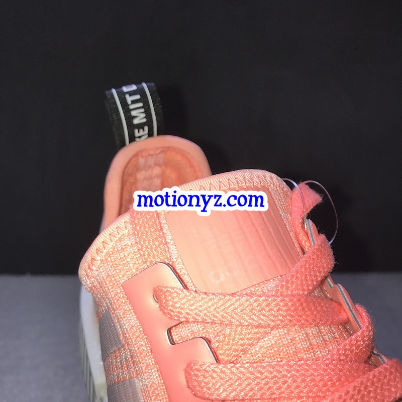 Real Boost Adidas NMD R1 Orange Pink